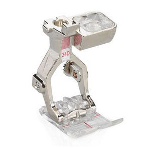 Bernina Foot #34D Clear Reverse Pattern - 9mm