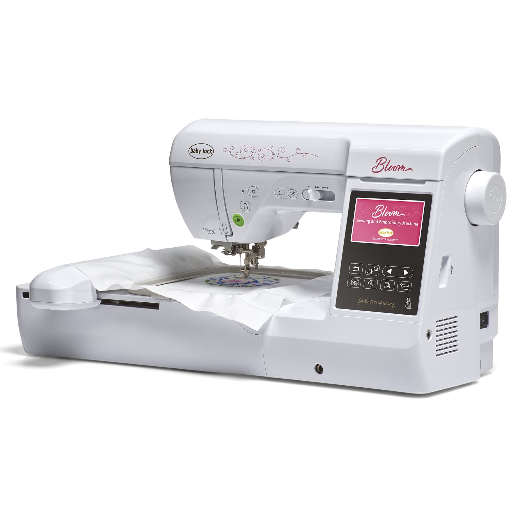 Baby Lock Bloom Embroidery and Sewing Machine