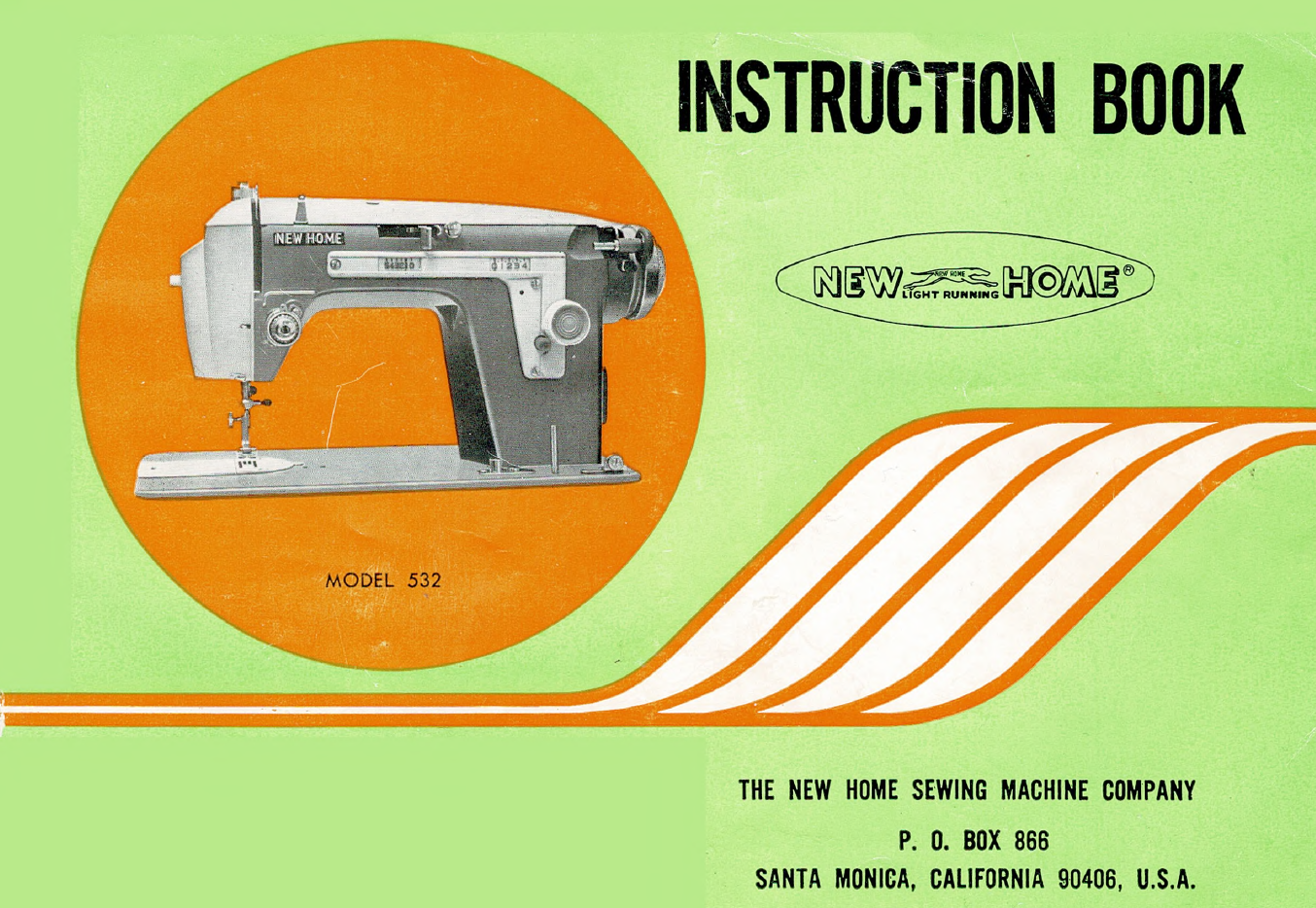 New Home 532 Instruction Manual