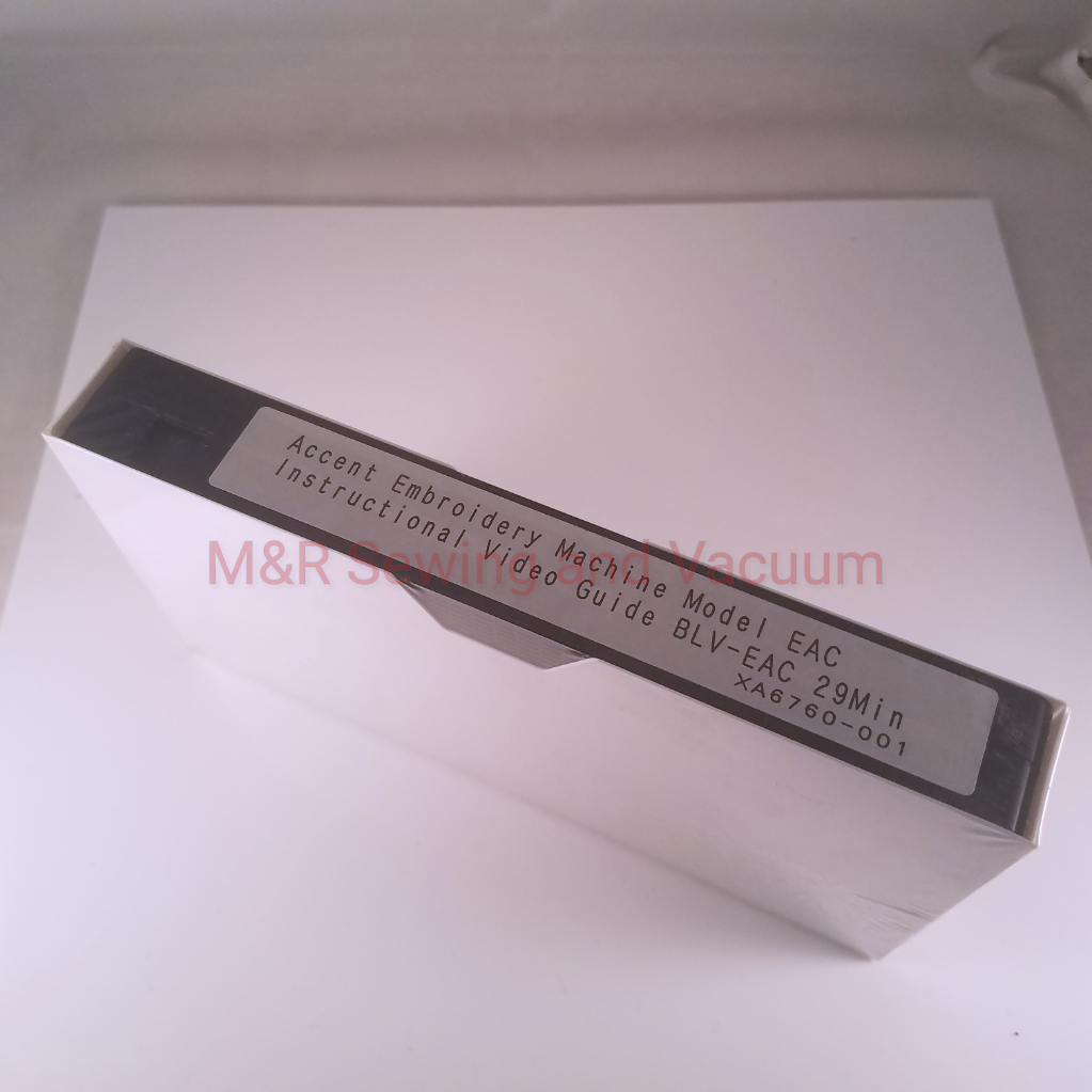 Baby Lock Accent (EAC) VHS Instructional Video