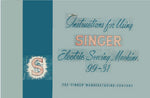Singer 99-31 Instruction Manual