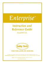 Baby Lock BNT10L Enterprise Instruction Manual