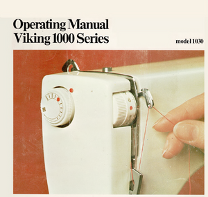 Instruction Manual, Viking 1030
