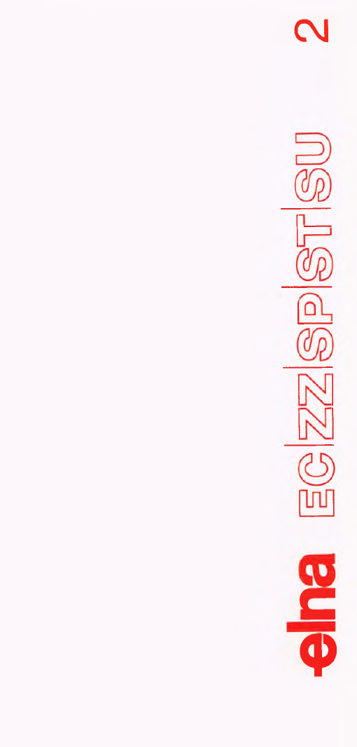 Elna EC-ZZ-SP-ST-SU Instruction Manual Book 2