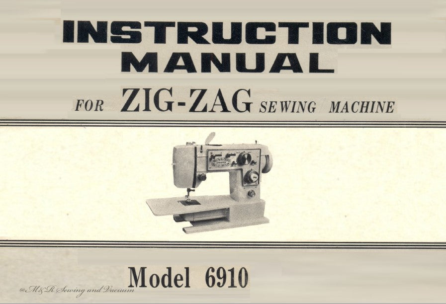 ZigZag 6910 Instruction Manual