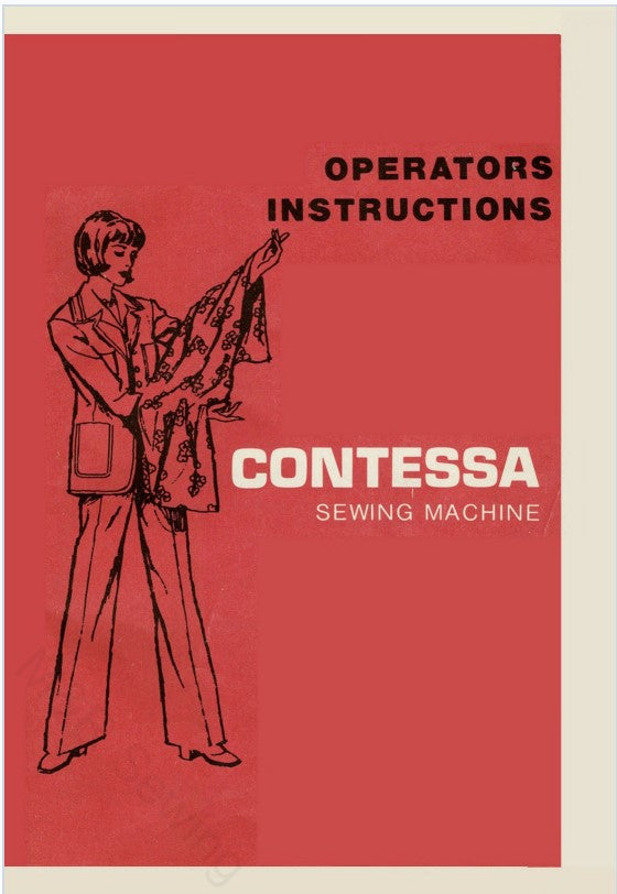 Elna Contessa Instruction Manual