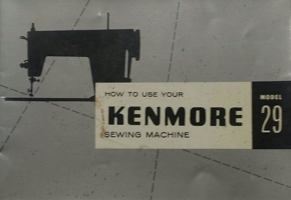 Kenmore Model 372 Instruction Book - mrsewing