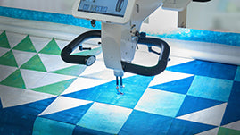 Baby Lock Regalia Longarm with Kinetic Frame