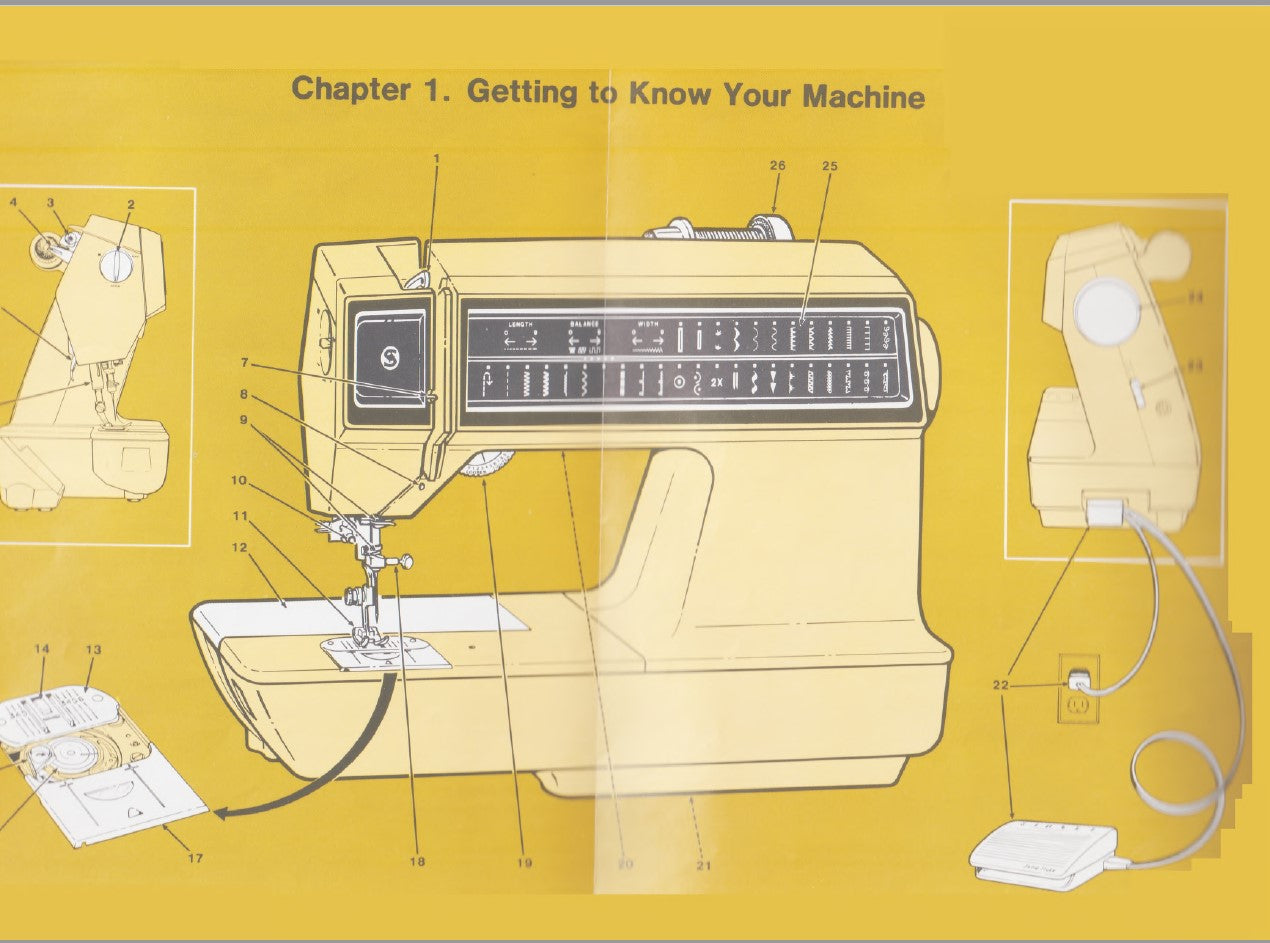 Singer Touch-Tronic 2001 Instruction Manual