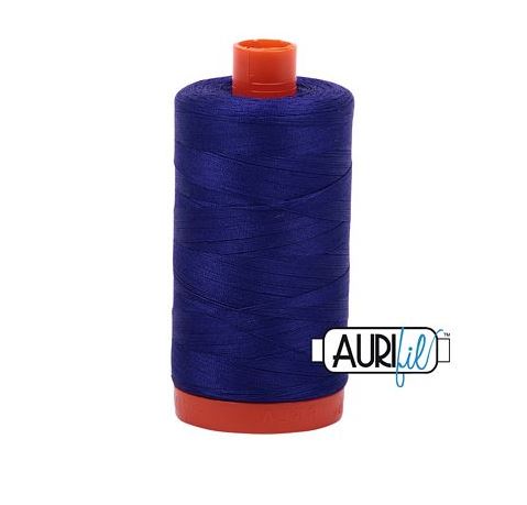 Aurifil 50 weight Cotton Thread, Blue Violet - 1200