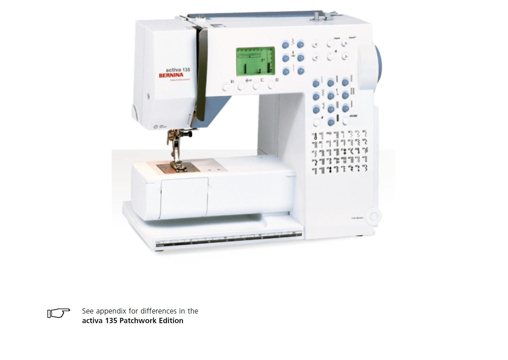 Bernina 135 Instruction Manual