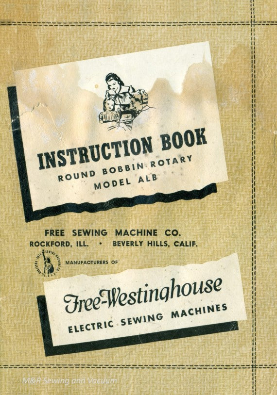 Instruction Manual, Free-Westinghouse ALB