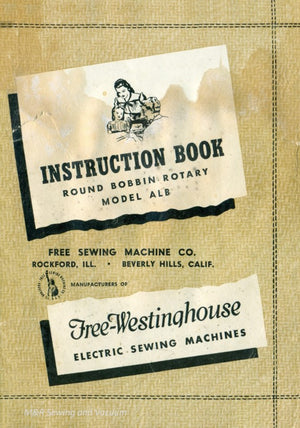 Instruction Manual, Free-Westinghouse ALB