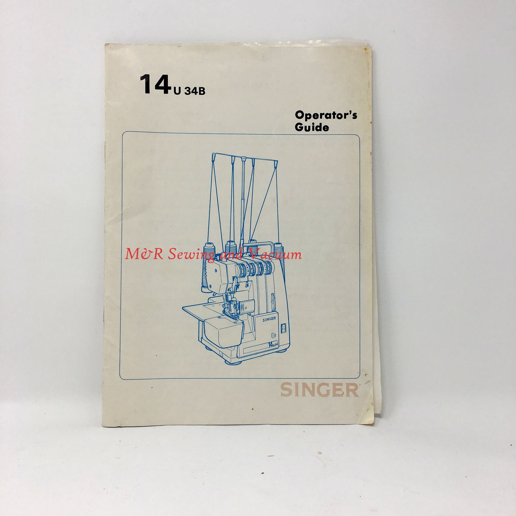 Singer 14u348B Serger Instruction Manual