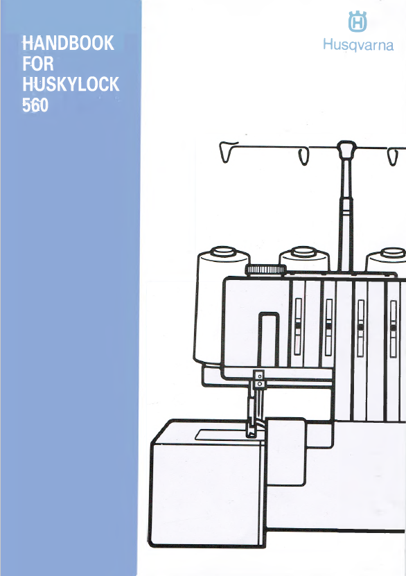Instruction Manual, Huskylock 560