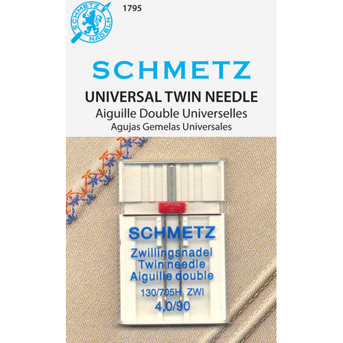 Schmetz Twin Universal Needle - 4.0mm/90