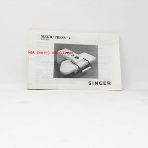Singer Magic Press 4 Manual