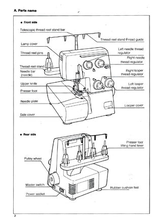 Pfaff Hobbylock 776 Serger Manual