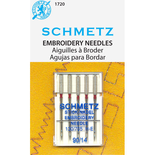 Schmetz Embroidery Needles - 90/14