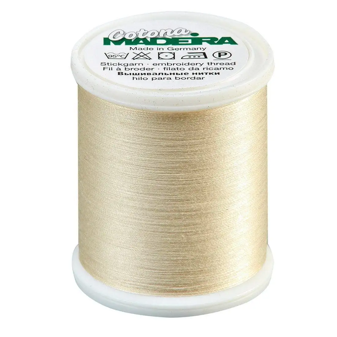 Madeira Cotona 50wt Cotton - 504 Ecru
