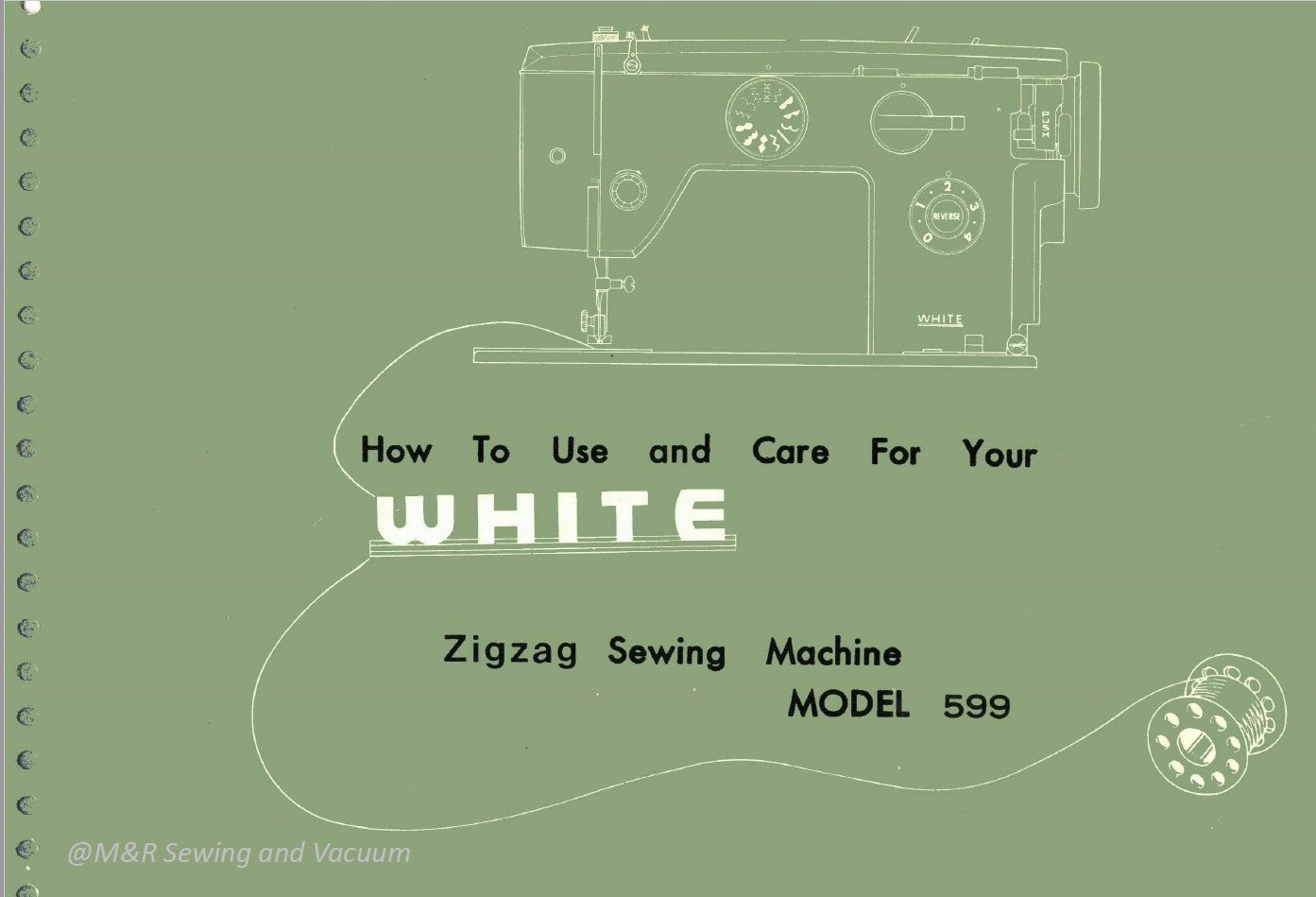 White 599 Instruction Manual