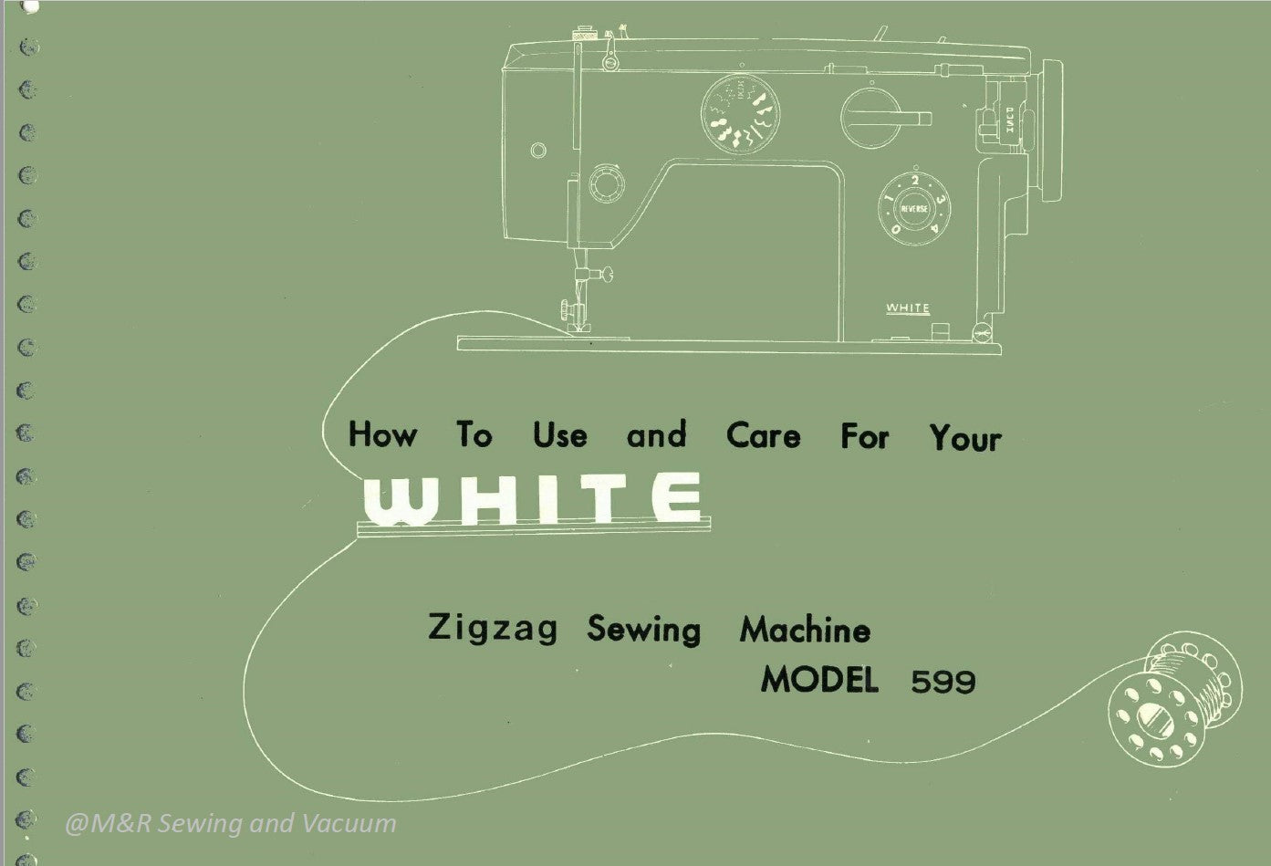 Instruction Manual, White 599
