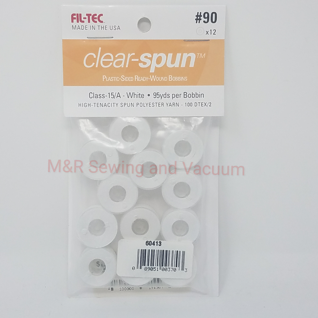Fil-Tec Prewound White Embroidery-Only 15 Class