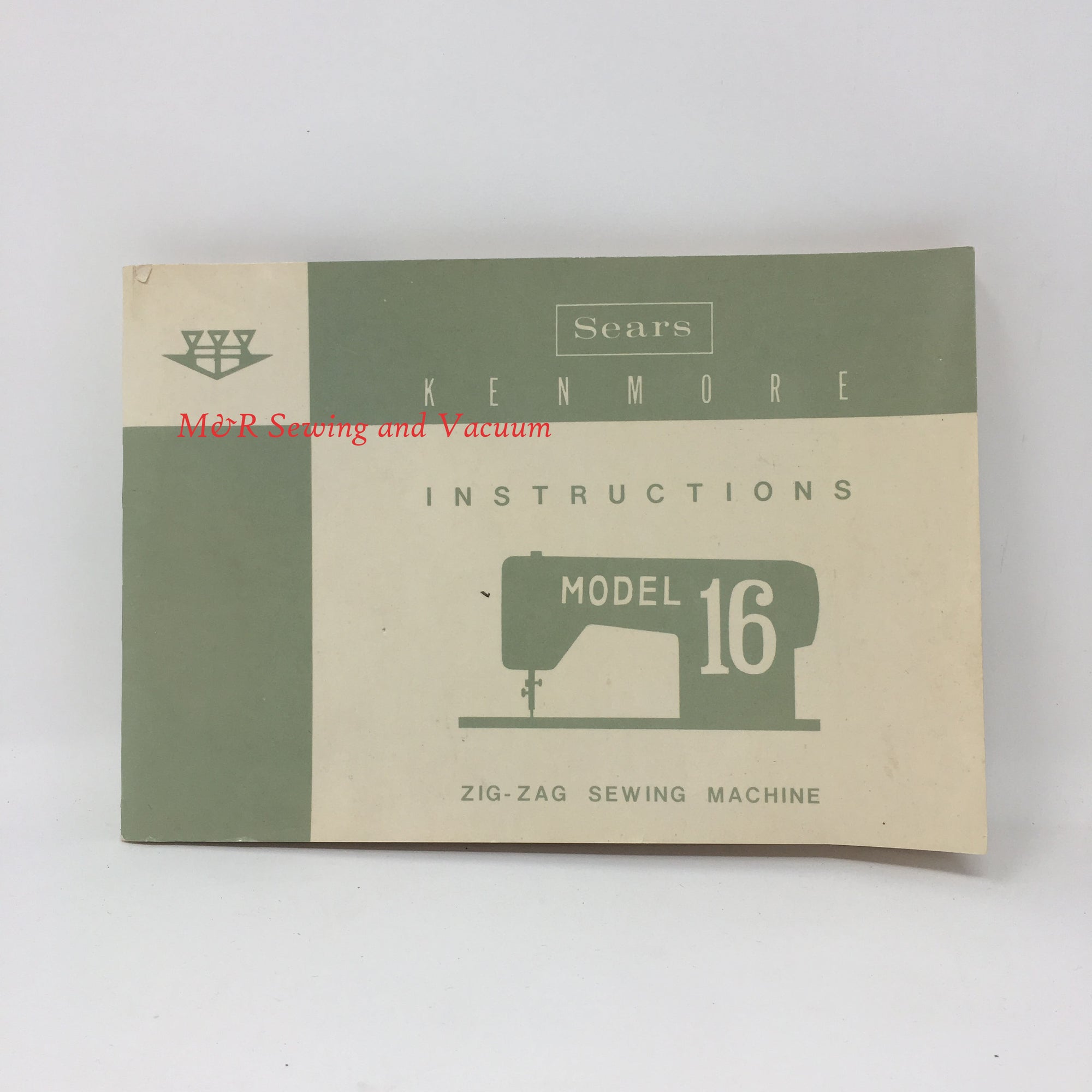 Instruction Manual, Kenmore Model 16