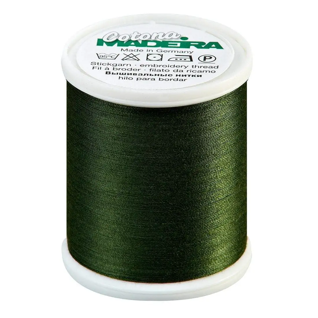 Madeira Cotona 50wt Cotton - 780 Dark Pine Green