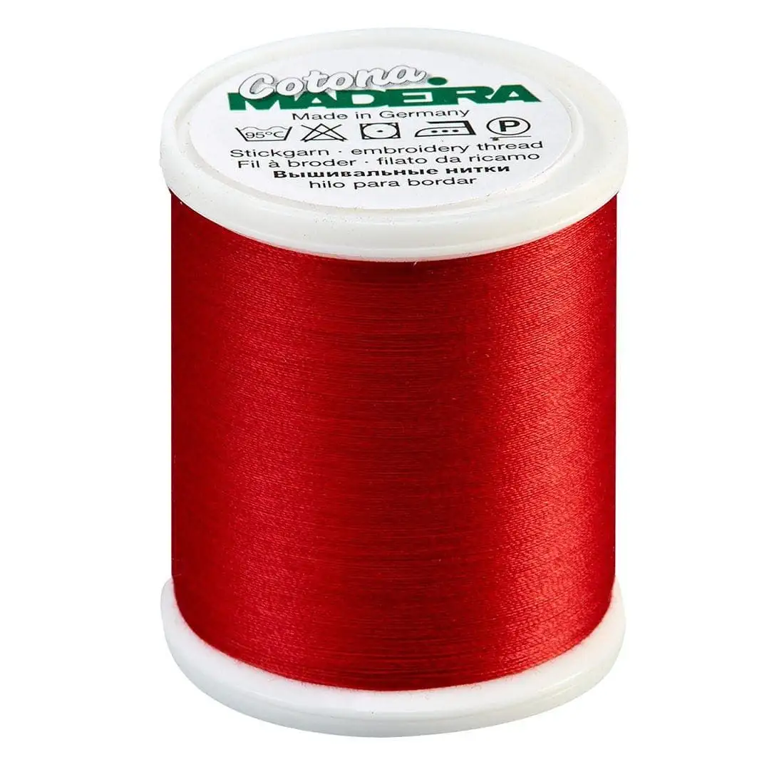 Madeira Cotona 50wt Cotton - 621 Red