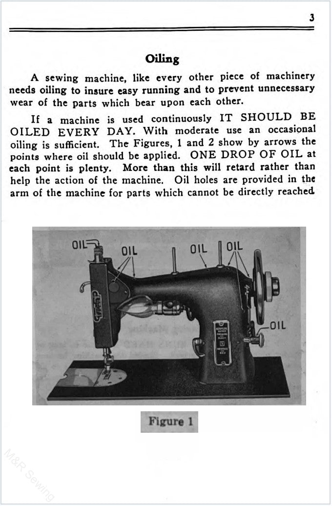 Instruction Manual, Kenmore 117-141 Rotary Sewing Machine - mrsewing