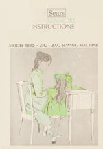 Kenmore 1802 Instruction Manual