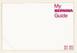 Bernina 801/802/811/812 Instruction Manual