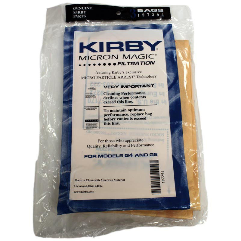 Type G4/G5 Bag,Kirby, 3 pk., K-197294, [450]