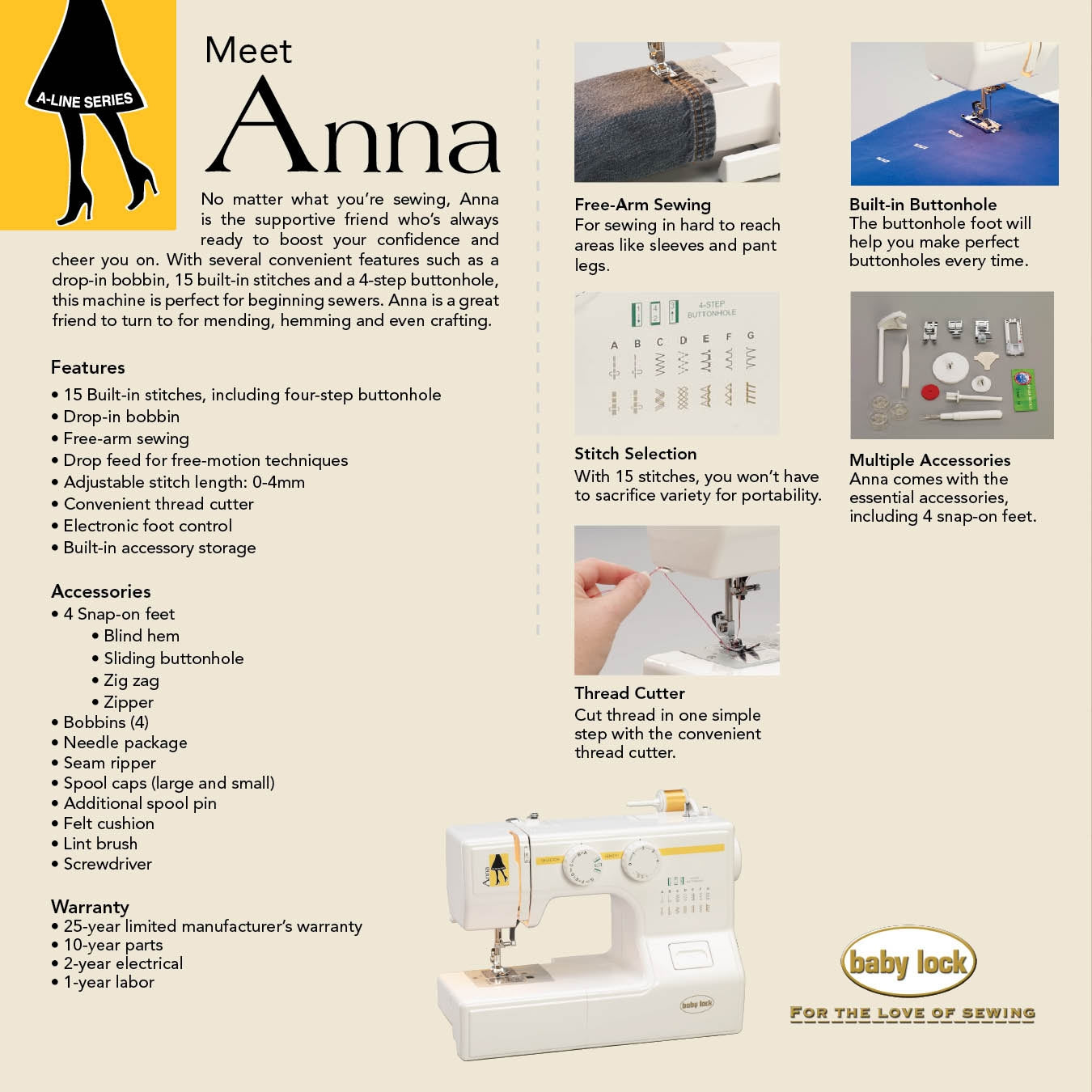(K) Baby Lock Anna