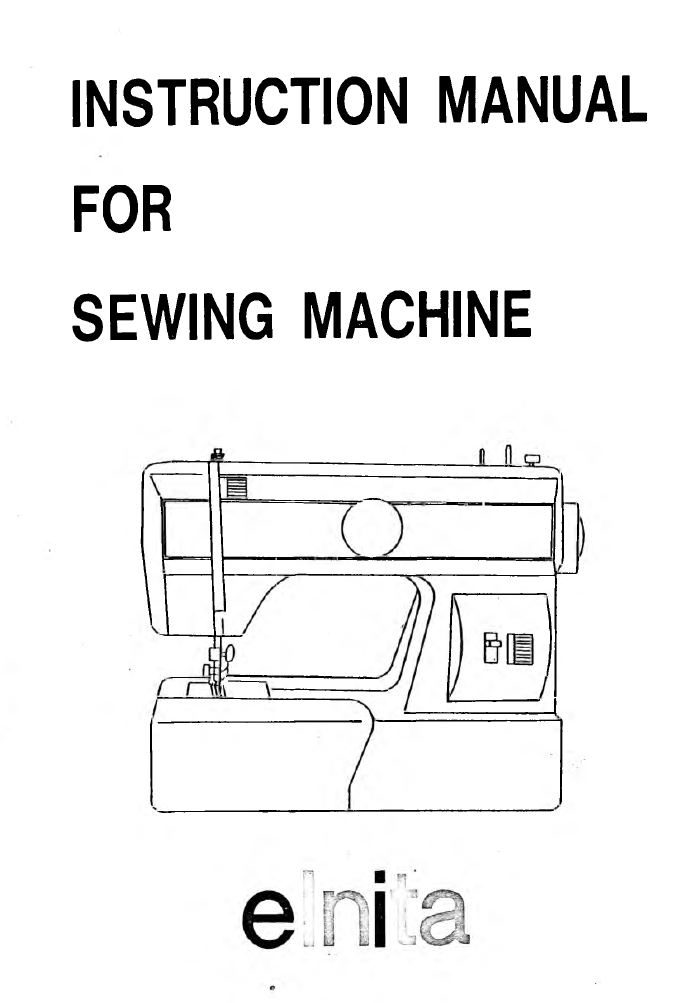 Elnita 230 Instruction Manual