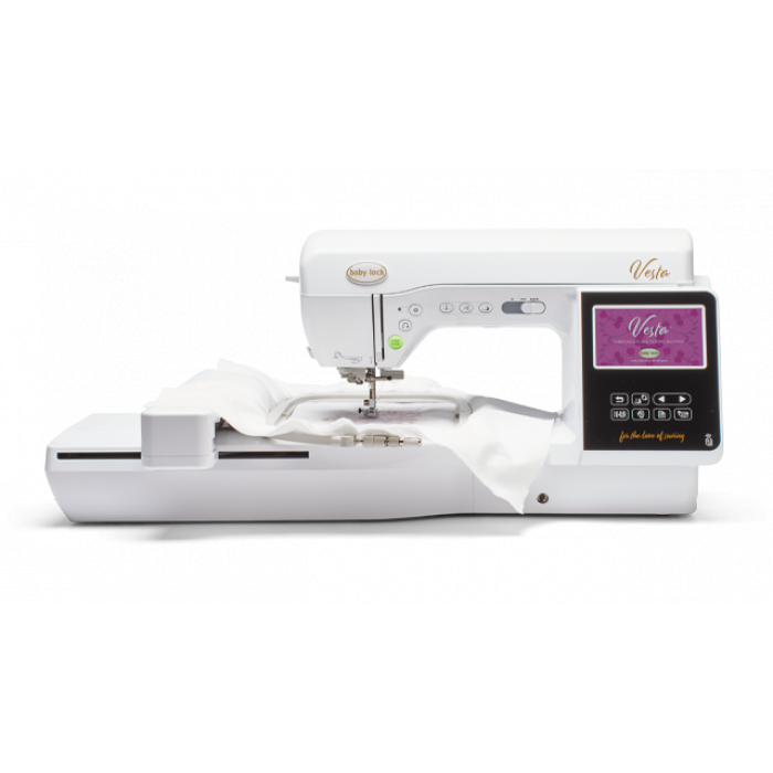 (E)Vesta Sewing and Embroidery Machine, Baby Lock