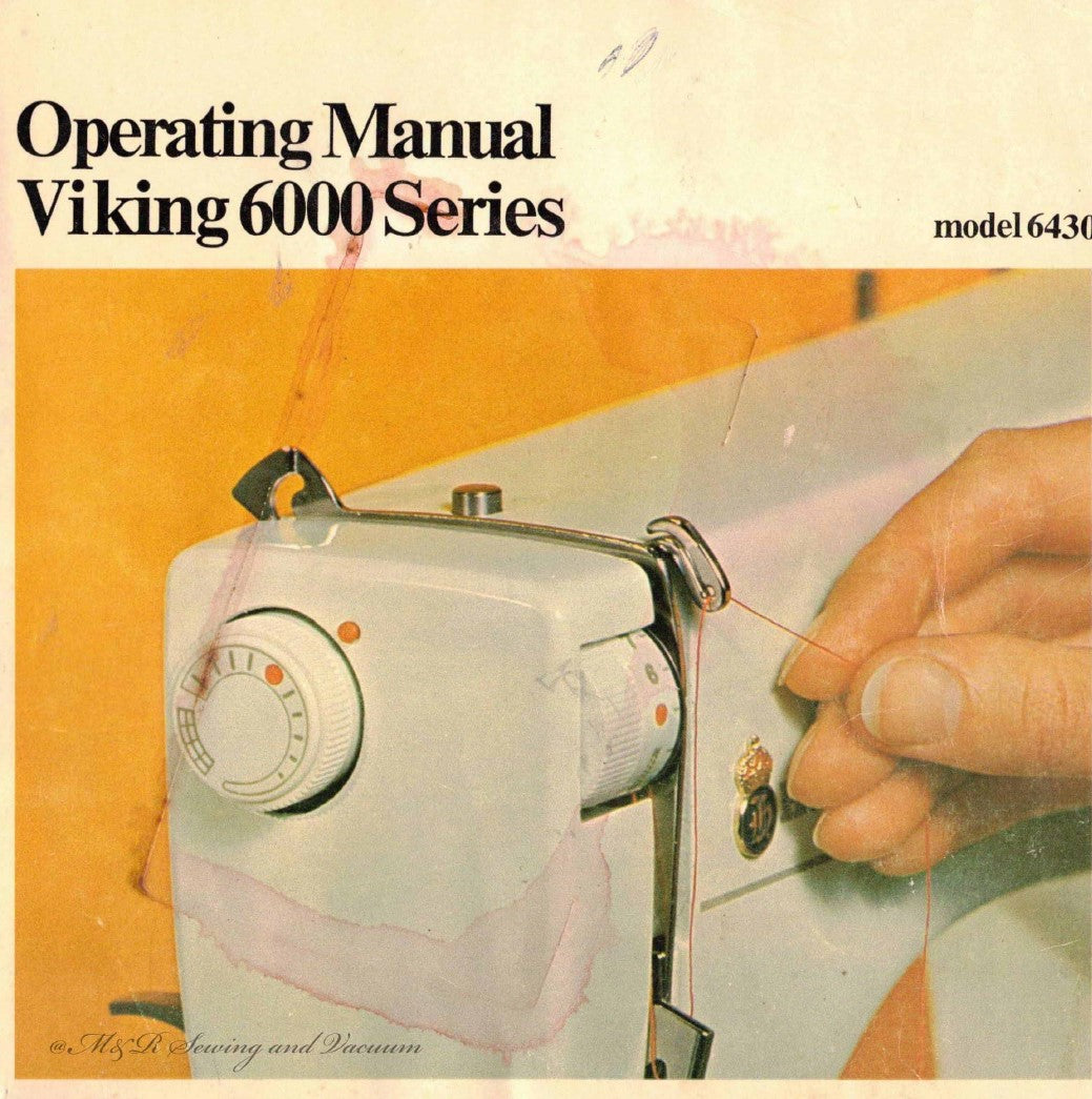 Instruction Manual, Viking 6430